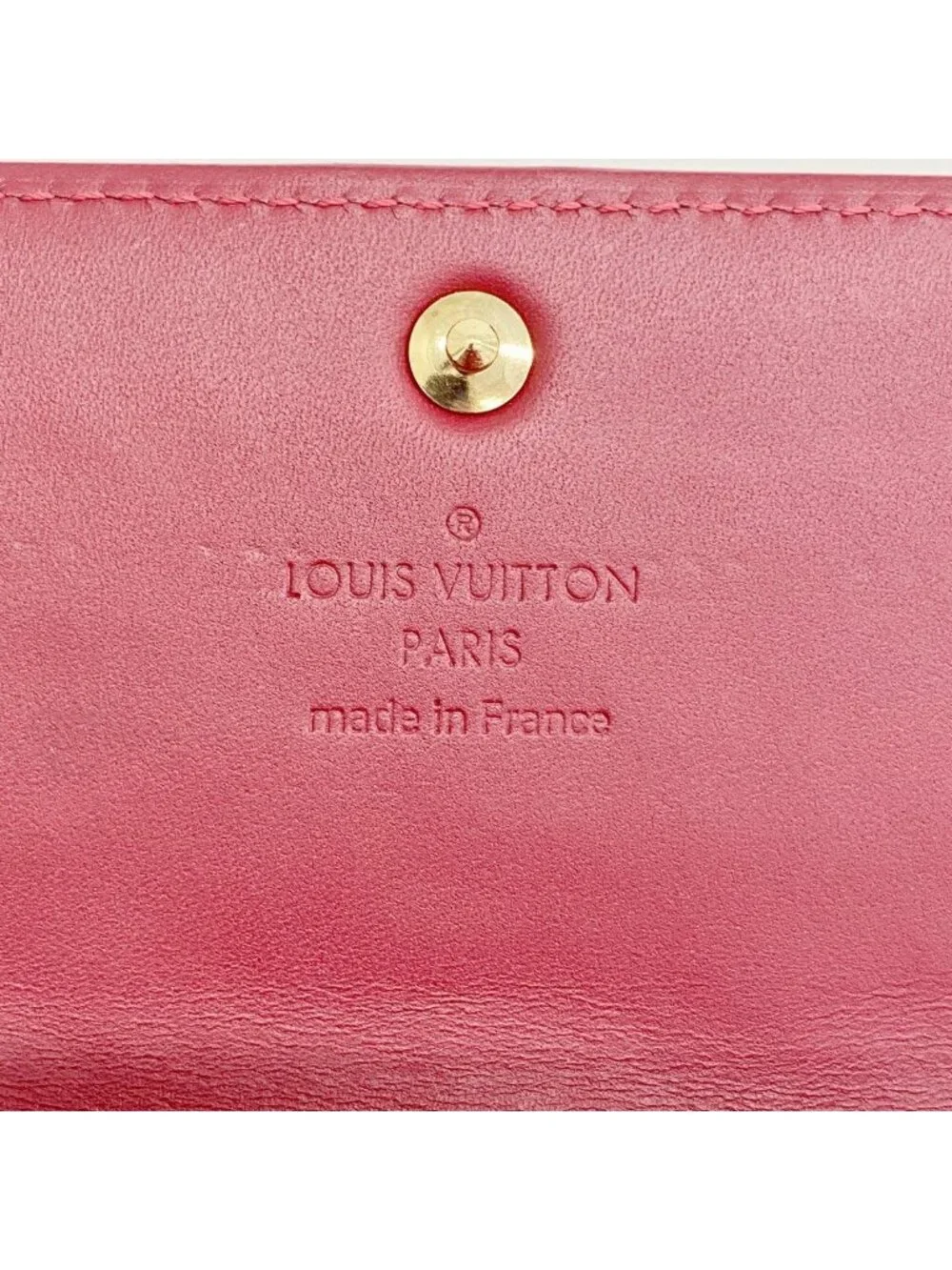 Louis Vuitton Wallet Vernis Portefeuille Sarah Pomme D'amour